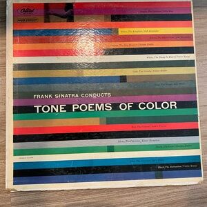 Frank Sinatra Conducts Tone Poems of Color Vinyl vintage original pressing